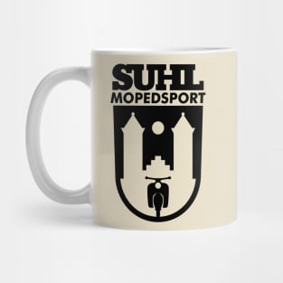 Suhl Mopedsport Schwalbe Logo (black) Mug